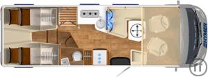 2-Reisemobil Dethleffs XL Family A 7872-2