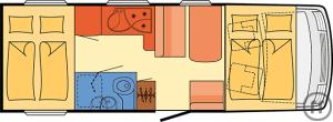Wohnmobil Dethleffs Trend T 6717 EB-