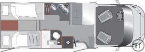 4-Wohnmobil  Cliff 640 Adv.