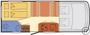 Reisemobil Dethleffs Globebus I 6