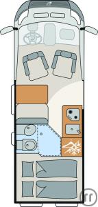 2-Wohnmobil Dethleffs Globetrail 600 DS