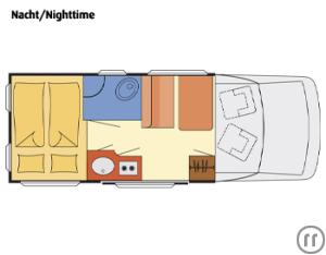 2-Wohnmobil Dethleffs Just Camp T 6812 EB-