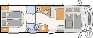 2-Wohnmobil  Cliff 540 Adv. RT