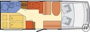 3-Wohnmobil  T 680 Adv.