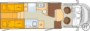 1-Wohnmobil Dethleffs Just 90 T 7052 DBL