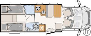 Reisemobil Dethleffs Trend T 7057 EB-