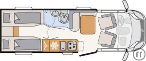 1-Wohnmobil Dethleffs Globebus Go T 45