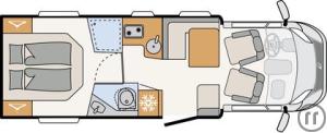 Reisemobil Dethleffs Just 90 T 7052 DBM-