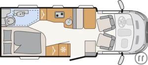 2-Wohnmobil Dethleffs Just Go T 6905 FB-