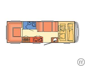 2-Wohnmobil Dethleffs Globebus I 1