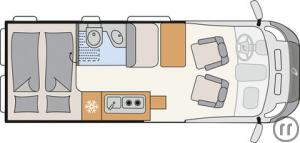2-Wohnmobil Dethleffs Globetrail 590 DK