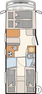 2-Wohnmobil Dethleffs Trend I 7057 EB