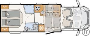 Wohnmobil Dethleffs Trend T 7057 DBM