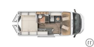 2-Reisemobil  Cliff 600 XX