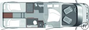 2-Wohnmobil  Tourer Lift H 730 G