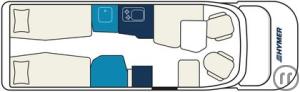 2-Reisemobil  Tramp S 680-
