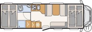 2-Wohnmobil Dethleffs XL A 7872-2 Family