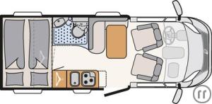 2-Reisemobil Dethleffs Globebus Go T 15