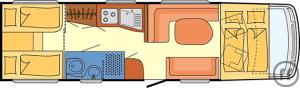 6-Reisemobil Dethleffs Globevan