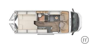 2-Wohnmobil  Cliff 640 Adv.