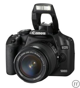 1-Digitale Spiegelreflex-Kamera Canon EOS 500D