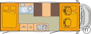 Wohnmobil CV 640 PB
