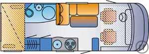2-Reisemobil Carado CV 600 PRO m. Aufstd.