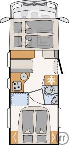 2-Wohnmobil Hymer Grand CanyonS 4x4>3,5t/4P