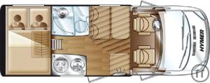 4-Wohnmobil Hymer BMC-I 580