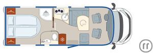 2-Reisemobil Adria Sun Living A 60 SP