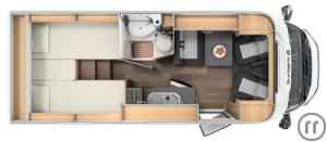 3-Wohnwagen Knaus Deseo