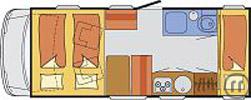 6-Wohnwagen Knaus Deseo