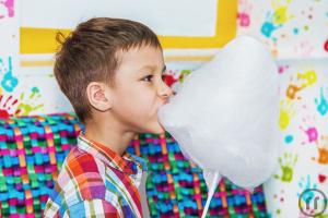 5-Zuckerwattemaschiene mit Wagen für jedes Fest