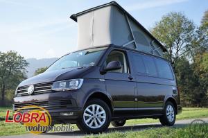 Wohnmobil VW T6 California Ocean für bis zu 4 Personen (Auch als BEACH für 5 Personen ohne Küche)