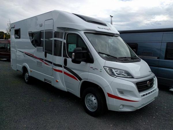 1-Wohnmobil Sunlight T66 Teilintegriert mit Einzelbetten