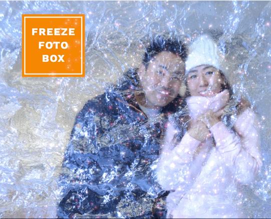 3-XXL Frozen Eiswand inkl. LED Beleuchtung und Handy Halterung