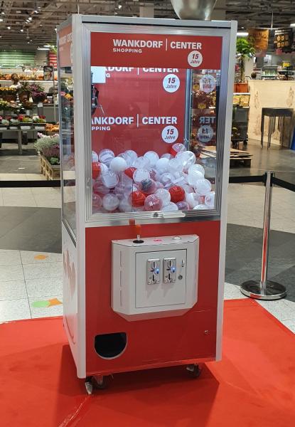 Vermietung - Greifautomat mieten