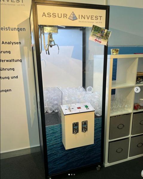 2-Greifautomat,Greifarm Automat mieten